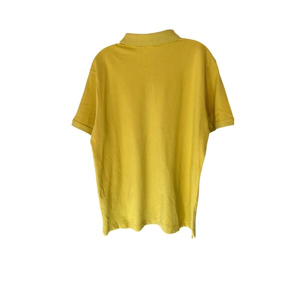 Serge Blanco Men's Yellow Preppy Slim Fit Short Sleeve Polo Shirt Size XL‎ - Picture 9 of 12